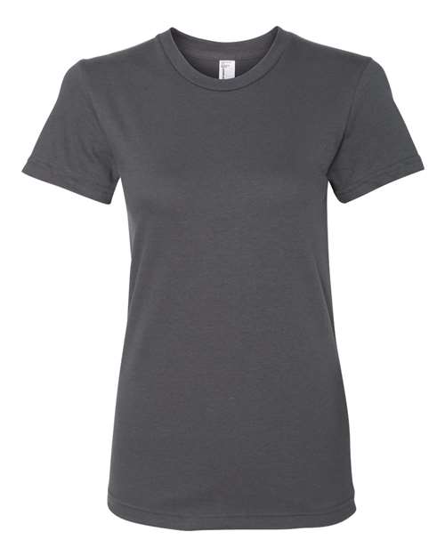 American Apparel 2102US Women’s USA-Made Fine Jersey Tee