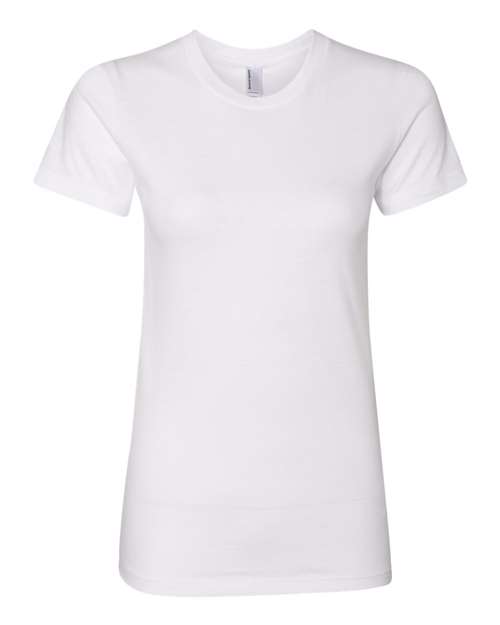 American Apparel 2102US Women’s USA-Made Fine Jersey Tee