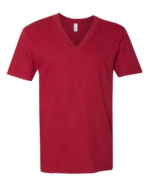 American Apparel 2456W Unisex Fine Jersey V-Neck Tee