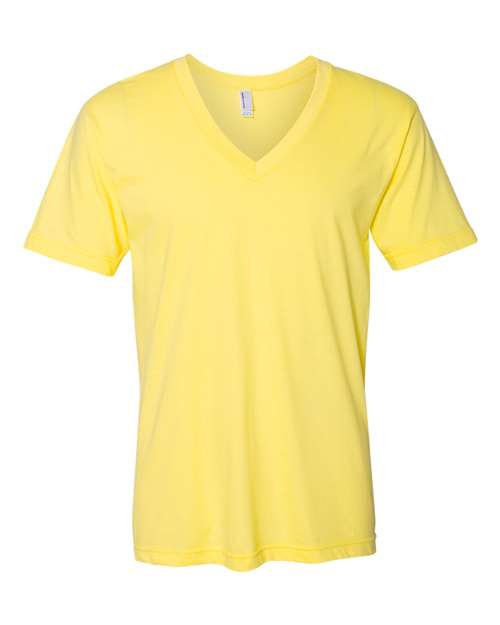 American Apparel 2456W Unisex Fine Jersey V-Neck Tee