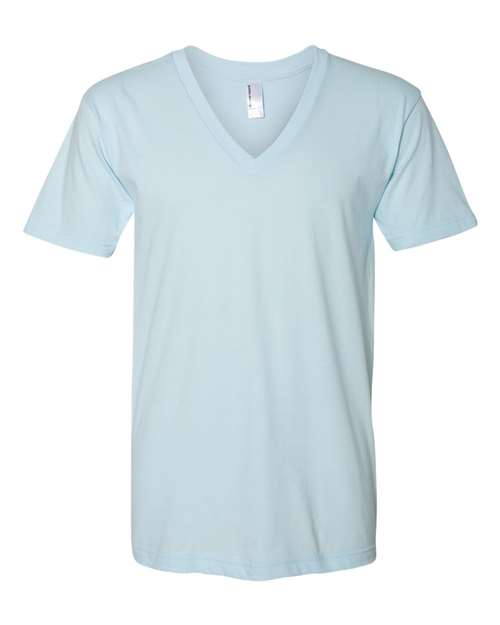 American Apparel 2456W Unisex Fine Jersey V-Neck Tee