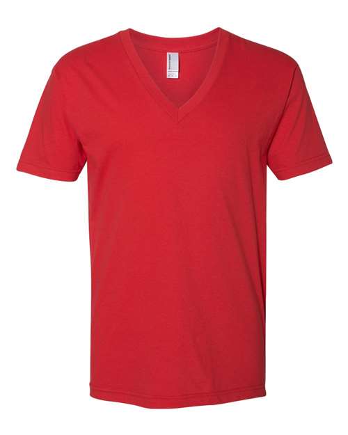 American Apparel 2456W Unisex Fine Jersey V-Neck Tee
