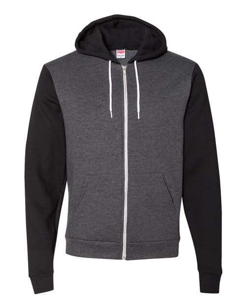 American Apparel F497 Unisex Flex Fleece Full-Zip Hoodie
