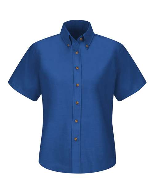Red Kap SP81EXT Women's Poplin Dress Shirt - Extended Sizes
