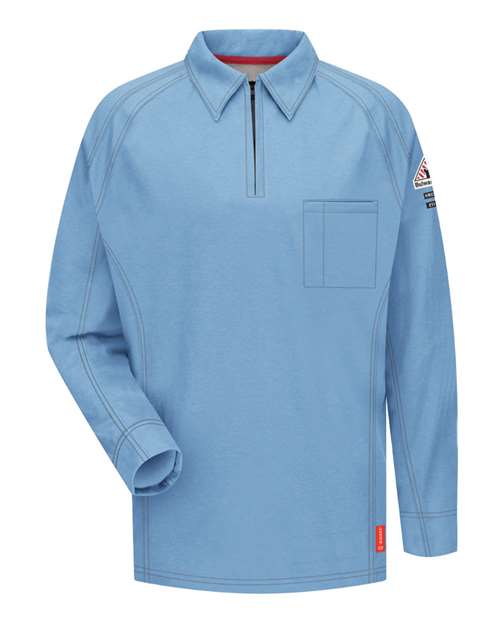 Bulwark QT12 Men's Long Sleeve Polo