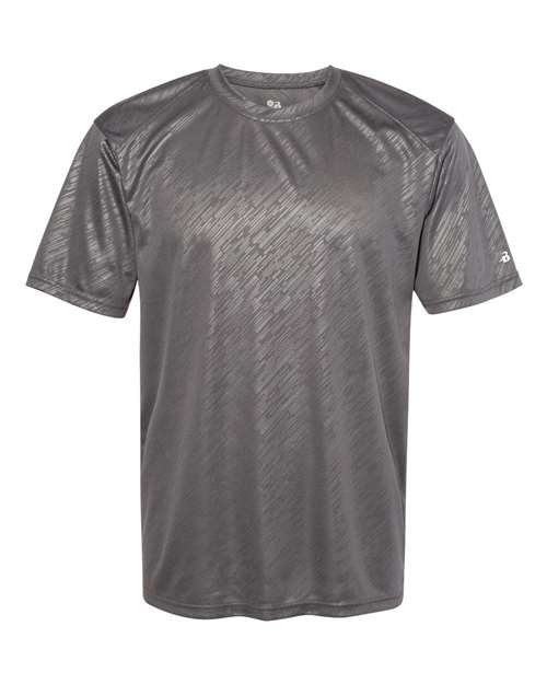 Badger 4131 Men's Line Embossed T-Shirt