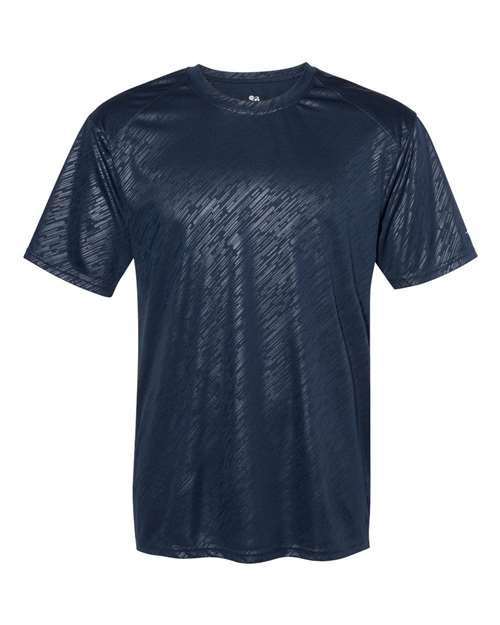Badger 4131 Men's Line Embossed T-Shirt