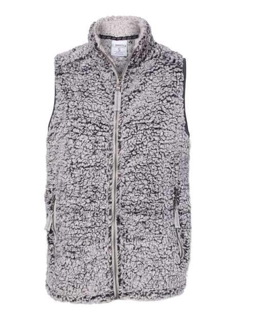 J. America 8456 Women’s Epic Sherpa Full-Zip Vest