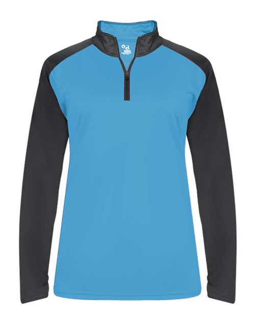 Badger 4008 Women's Ultimate SoftLock™ Sport Quarter-Zip Pullover