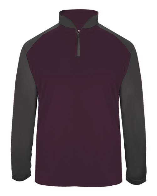 Badger 4006 Men's Ultimate SoftLock™ Sport Quarter-Zip Pullover
