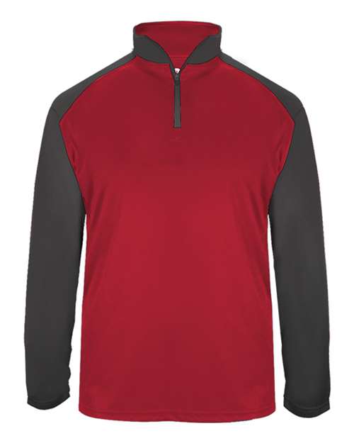 Badger 4006 Men's Ultimate SoftLock™ Sport Quarter-Zip Pullover
