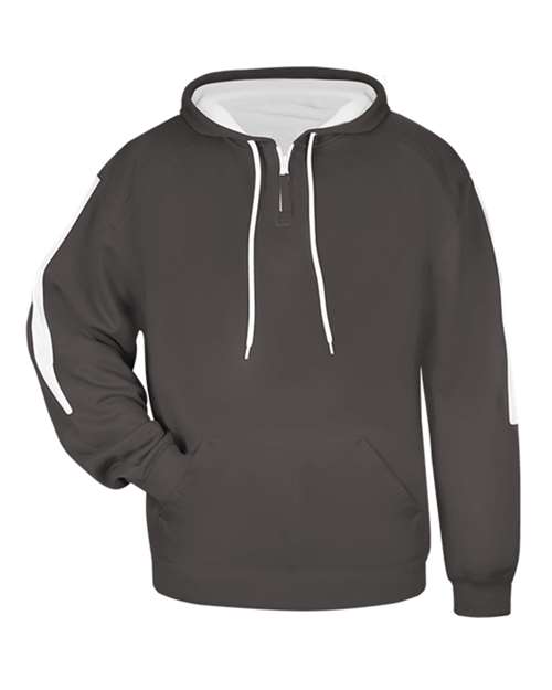Badger 1456 Unisex Sideline Fleece Hooded Sweatshirt