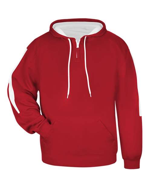 Badger 1456 Unisex Sideline Fleece Hooded Sweatshirt