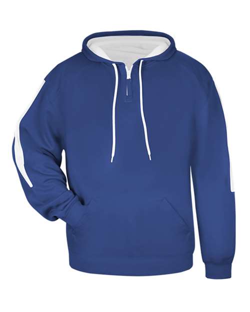 Badger 1456 Unisex Sideline Fleece Hooded Sweatshirt