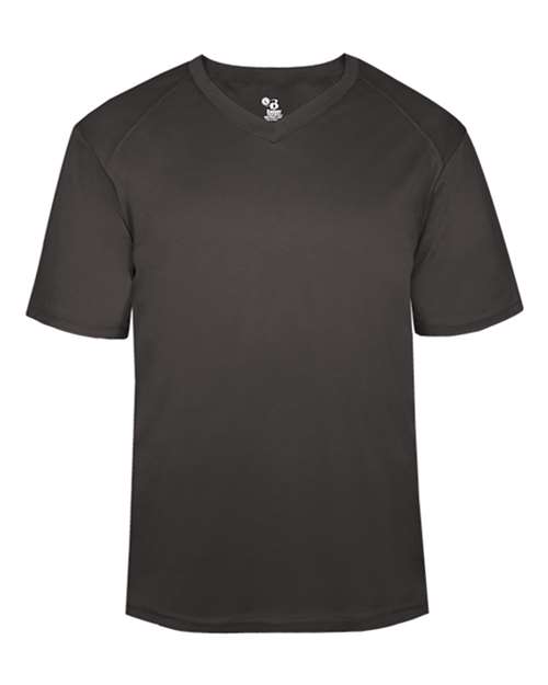 Badger 4124 Men's B-Core V-Neck T-Shirt