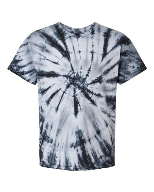 Dyenomite 200CC Unisex Contrast Cyclone Tie-Dyed T-Shirt