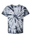 Dyenomite 200CC Unisex Contrast Cyclone Tie-Dyed T-Shirt