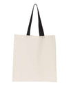 OAD OAD105 Contrast-Color Handle Tote