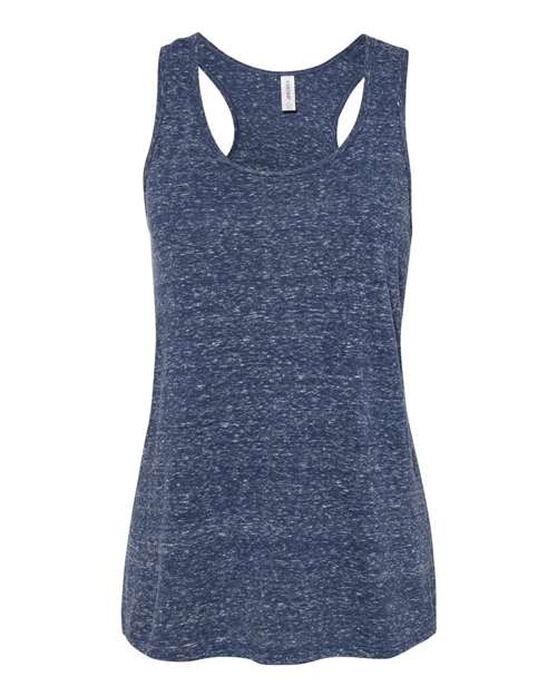 JERZEES 88WTKR Women's Snow Heather Jersey Racerback Tank Top
