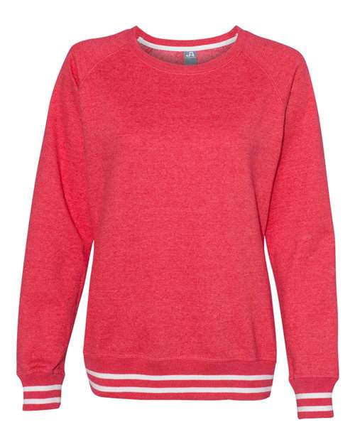 J. America 8652 Women’s Relay Crewneck Sweatshirt