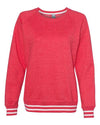 J. America 8652 Women’s Relay Crewneck Sweatshirt