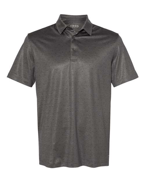IZOD 13GG003 Men's Polka Dot Polo