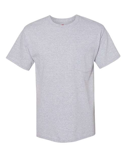 Hanes W110 Unisex Workwear Pocket T-Shirt