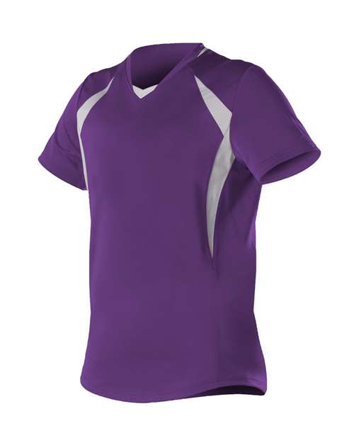 Alleson Athletic 552JG Girls' Short Sleeve Fastpitch Jersey
