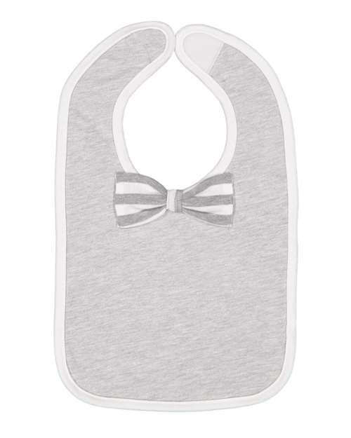 Rabbit Skins 1002 Infant Baby Rib Bow Tie Bib