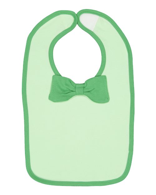 Rabbit Skins 1002 Infant Baby Rib Bow Tie Bib