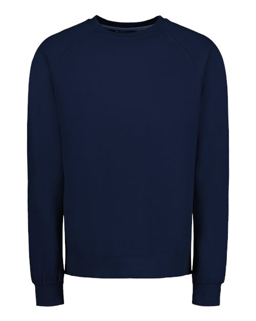 MV Sport 17116 Men's Vintage Fleece Raglan Crewneck Sweatshirt