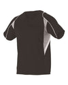 Alleson Athletic 529Y Youth Two Button Henley Baseball Jersey