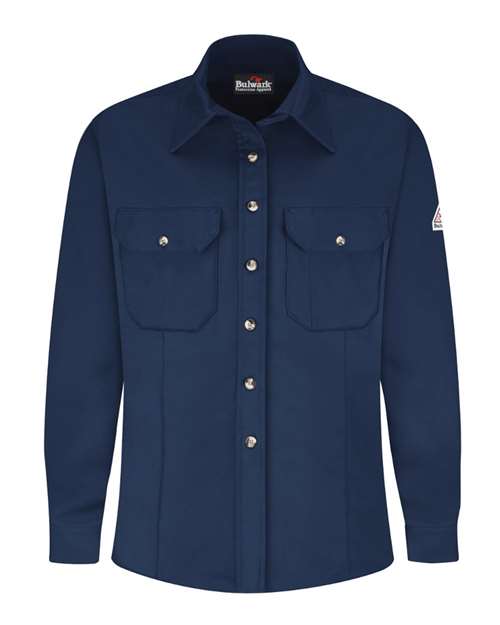Bulwark SLU3 Women's Dress Uniform Shirt - EXCEL FR® ComforTouch