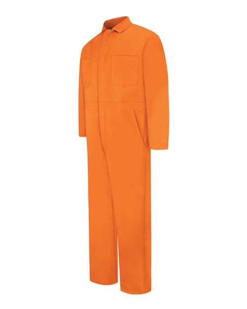 Red Kap CC14 Men's Snap-Front Cotton Coveralls