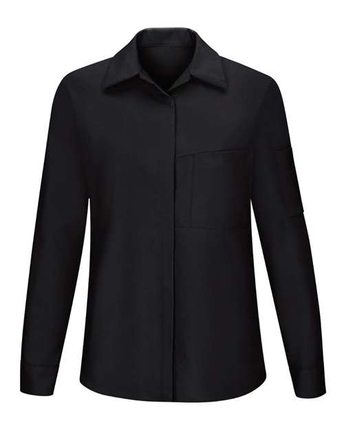 Red Kap SY31 Women's Performance Plus Long Sleeve Shop Shirt with Oilblok Technology