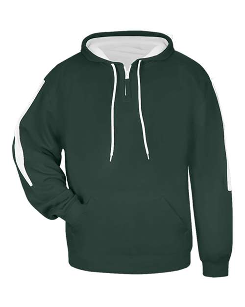 Badger 1456 Unisex Sideline Fleece Hooded Sweatshirt