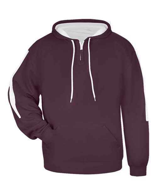Badger 1456 Unisex Sideline Fleece Hooded Sweatshirt