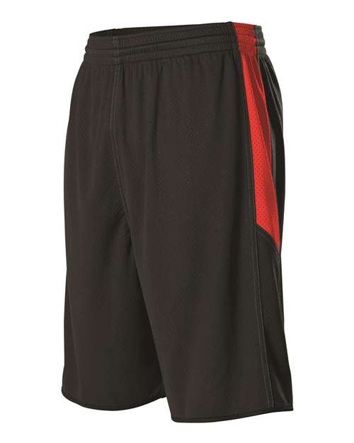 Alleson Athletic 589PSP Men's Single Ply Reversible Basketball Shorts