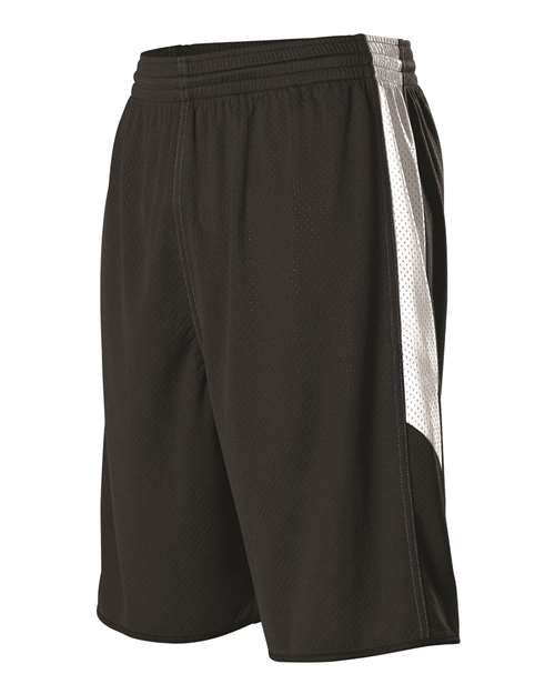 Alleson Athletic 589PSP Men's Single Ply Reversible Basketball Shorts