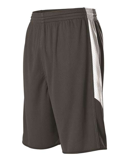 Alleson Athletic 589PSP Men's Single Ply Reversible Basketball Shorts