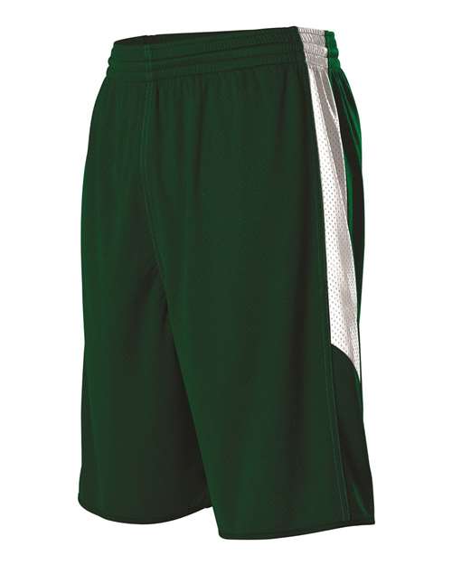 Alleson Athletic 589PSP Men's Single Ply Reversible Basketball Shorts