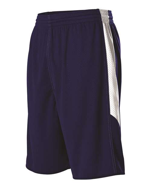 Alleson Athletic 589PSP Men's Single Ply Reversible Basketball Shorts
