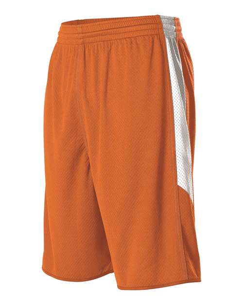 Alleson Athletic 589PSP Men's Single Ply Reversible Basketball Shorts