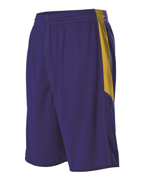 Alleson Athletic 589PSP Men's Single Ply Reversible Basketball Shorts