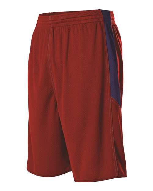 Alleson Athletic 589PSP Men's Single Ply Reversible Basketball Shorts