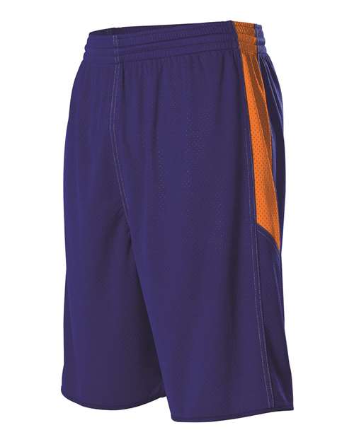 Alleson Athletic 589PSP Men's Single Ply Reversible Basketball Shorts