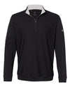 Adidas A295 Men's Performance Textured Quarter-Zip Pullover