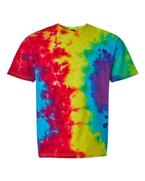 Dyenomite 640VR Unisex Slushie Crinkle Tie-Dyed T-Shirt