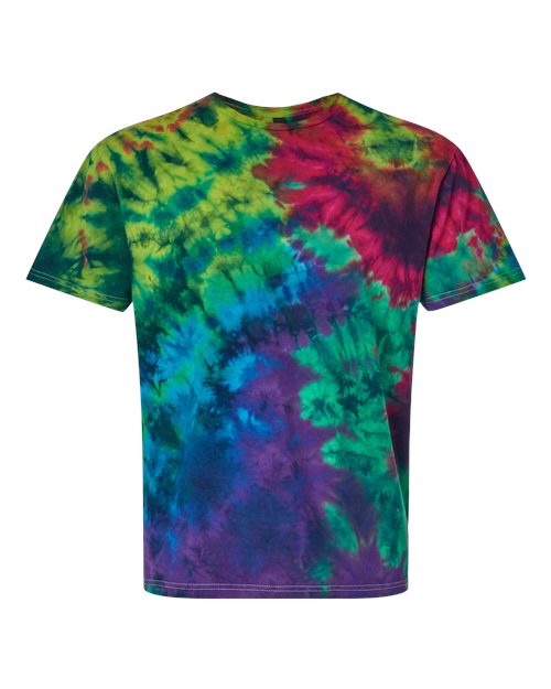 Dyenomite 640LM Unisex LaMer Over-Dyed Crinkle Tie-Dyed T-Shirt