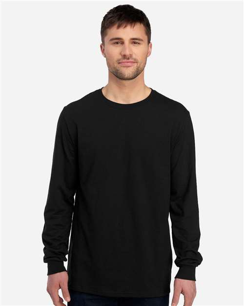 JERZEES 560LSR Unisex Premium Blended Ringspun Long Sleeve Crewneck T-Shirt